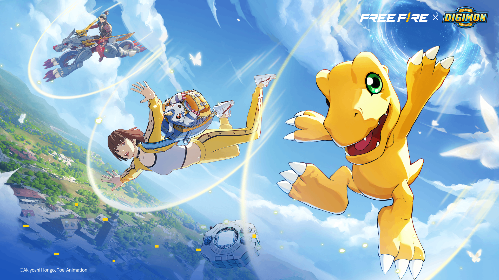 Free Fire chính thức khởi động sự kiện hợp tác cùng Digimon Adventure từ ngày 17/11/2025